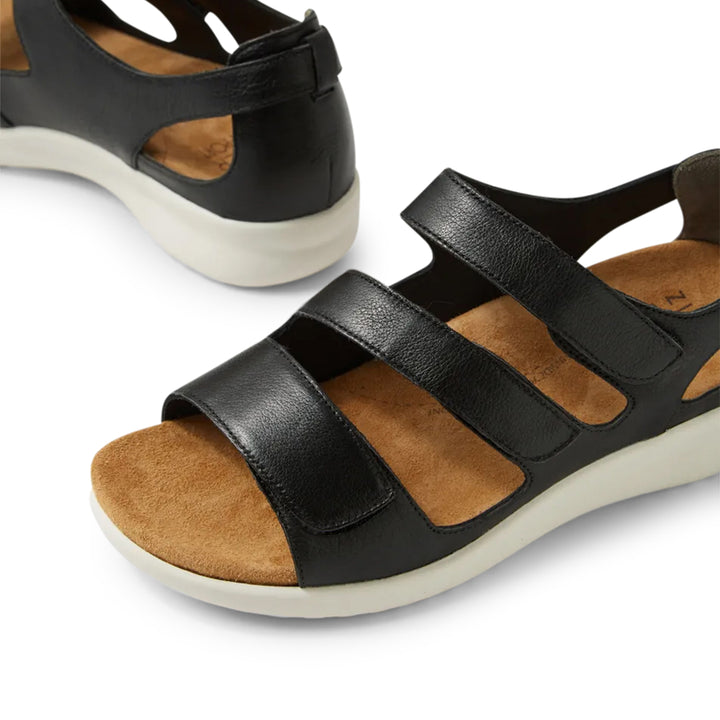 ZIERA Bexleys Sandal Black White