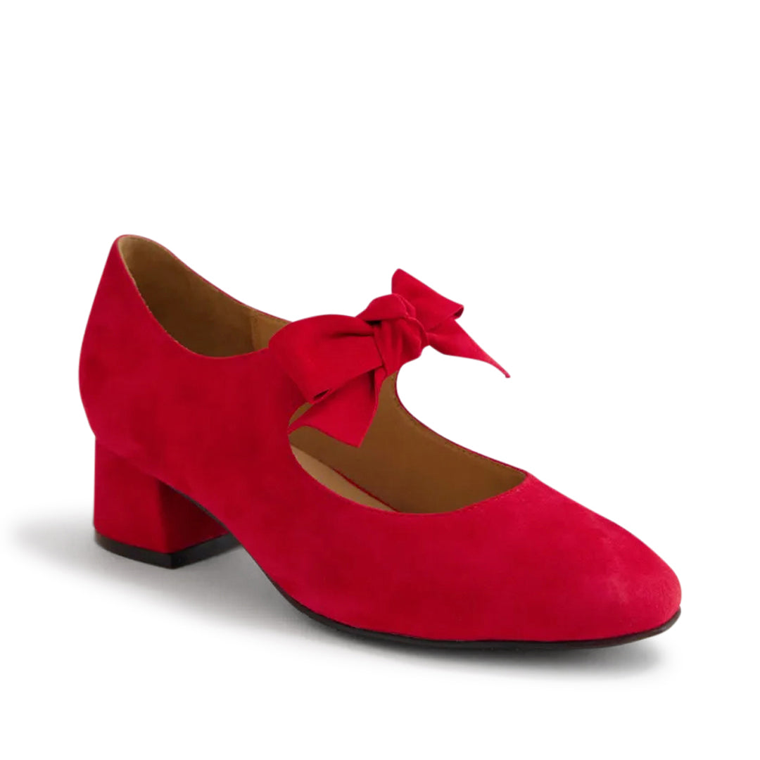 Zolly W Red Suede