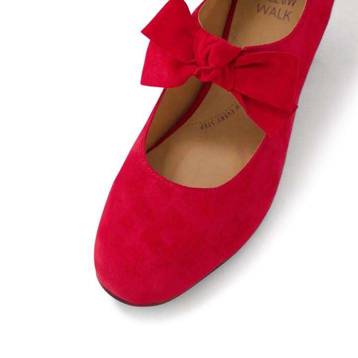 Zolly W Red Suede