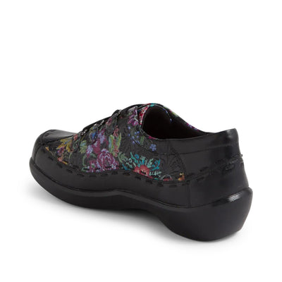 ZIERA Allsorts Lace Up Extra Wide#color_black-floral
