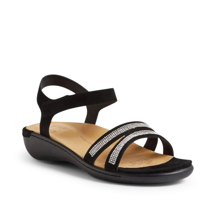 Ziera Bieda Sandal#color_black-silver-jewels
