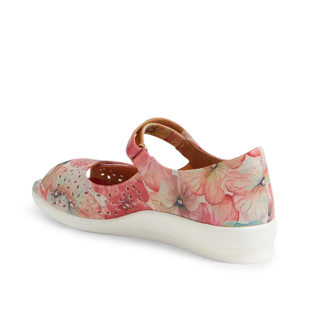 Ziera Daffodil Sandal#color_melon-flower