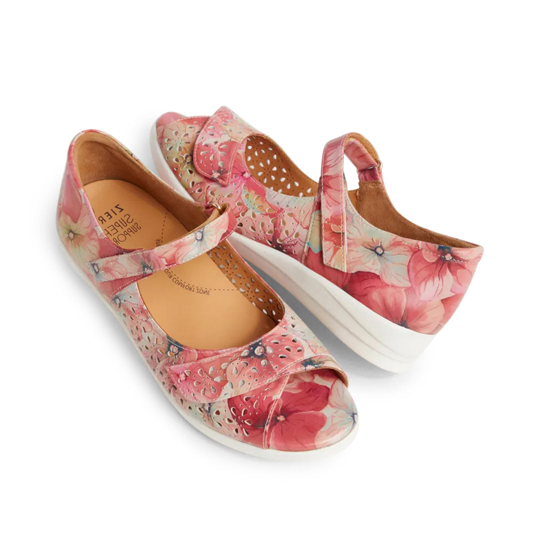 Ziera Daffodil Sandal#color_melon-flower
