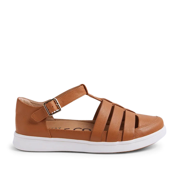 ZIERA Dianey XF Dark Tan/White