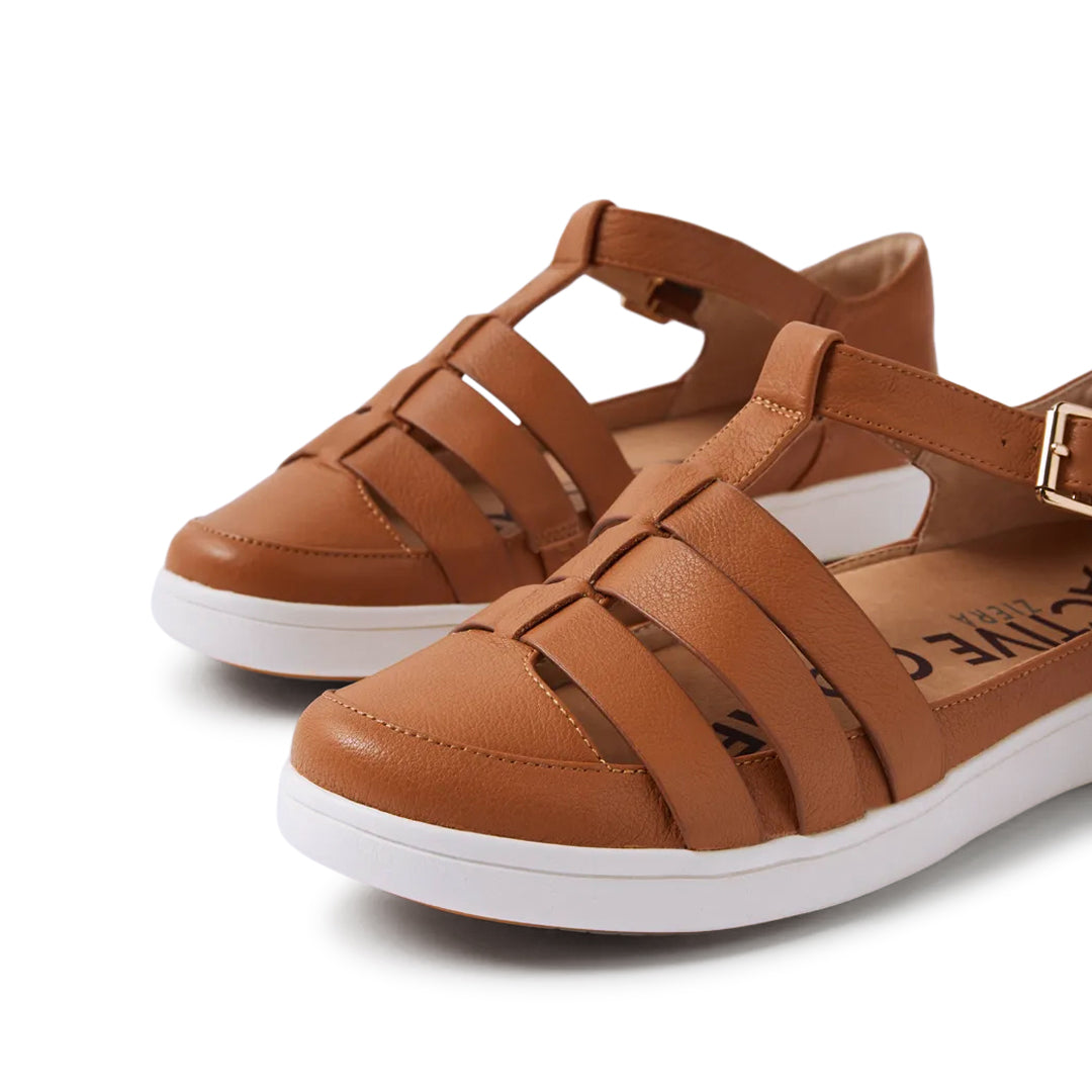 Dianey XF Dark Tan/White