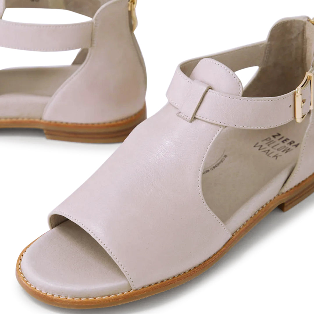 ZIERA Jeskie W Sandal Almond House of Florian