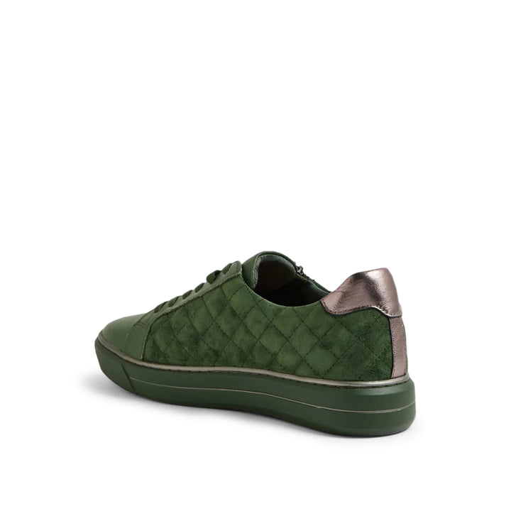 Kozie W Olive Suede