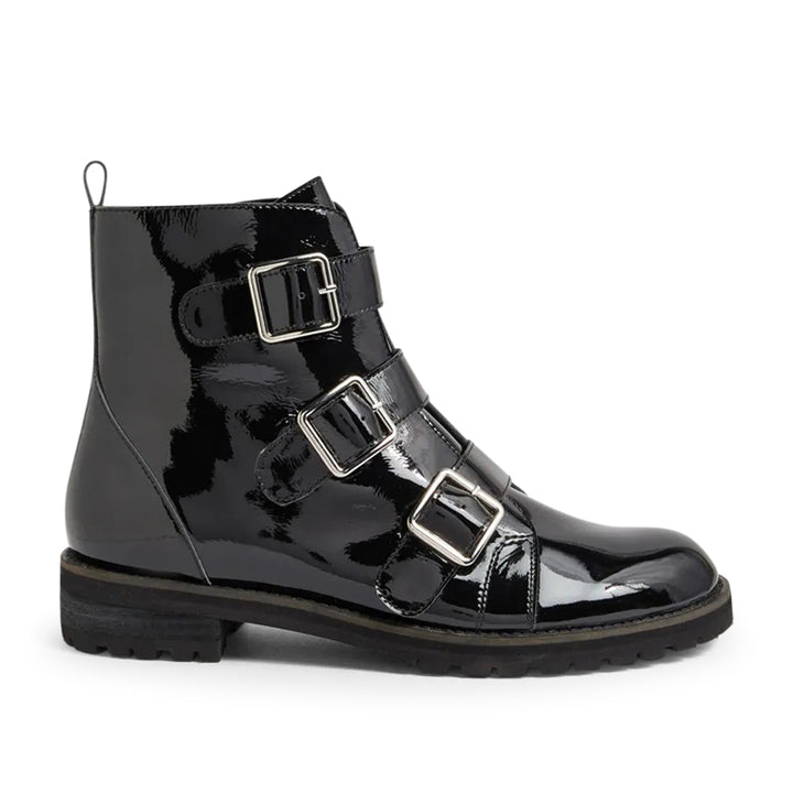 ZIERA Merrit Ankle Wide Boot#color_patent-black 