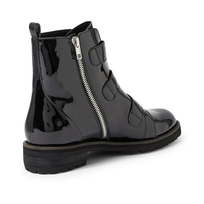 ZIERA Merrit Ankle Wide Boot#color_patent-black 