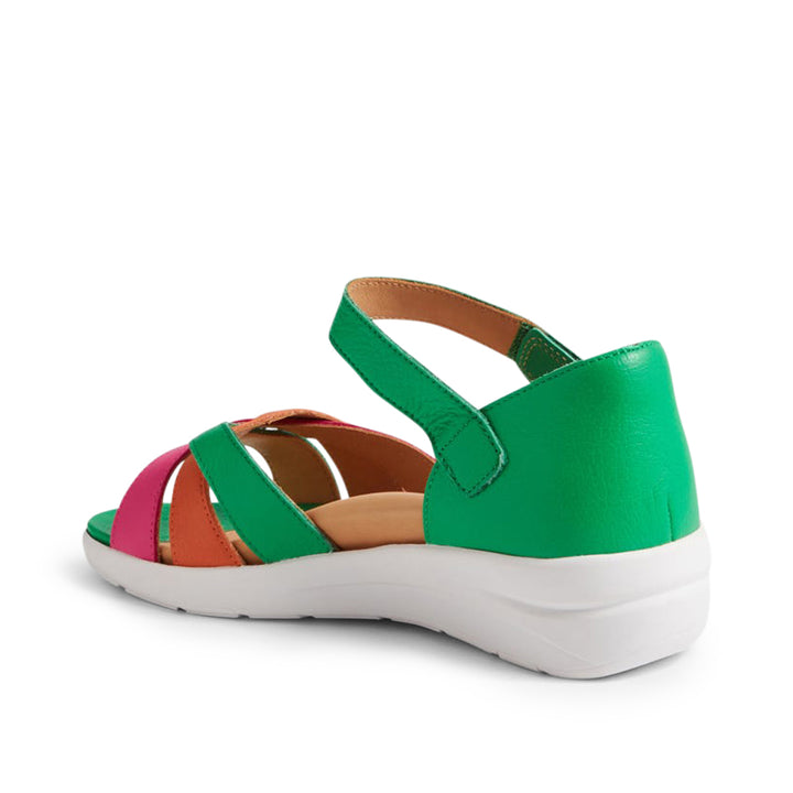 ZIERA Nacola Sandal - XW#color_emerald-multi