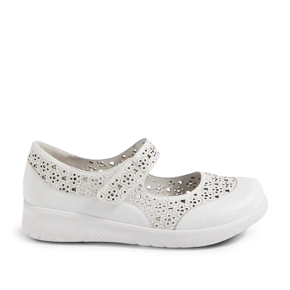 ZIERA Sanelle Mary Jane White