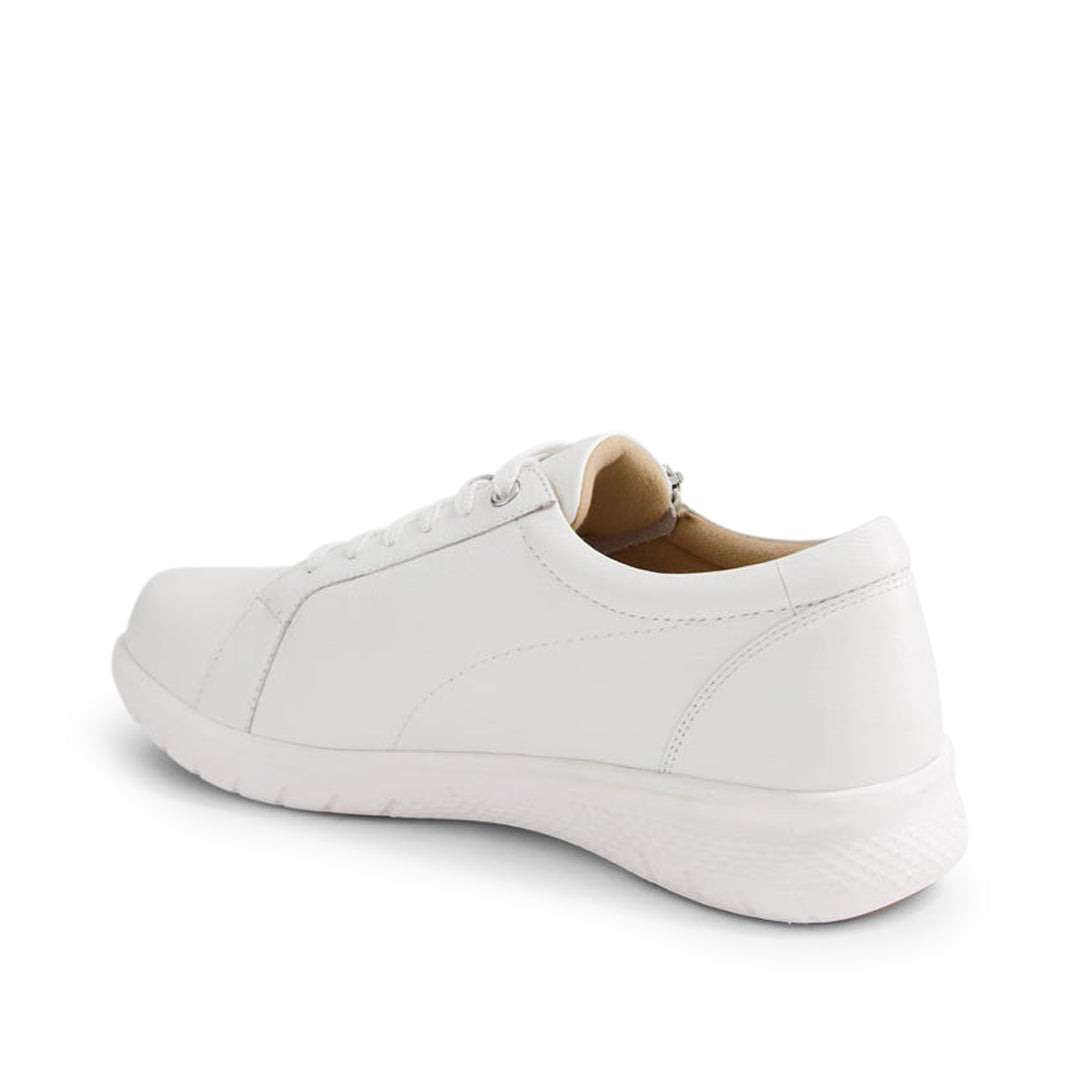 ZIERA Solar Extra Wide White Sneaker