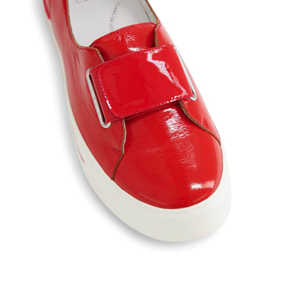 ZIERA Albani Leather Sneaker#color_red