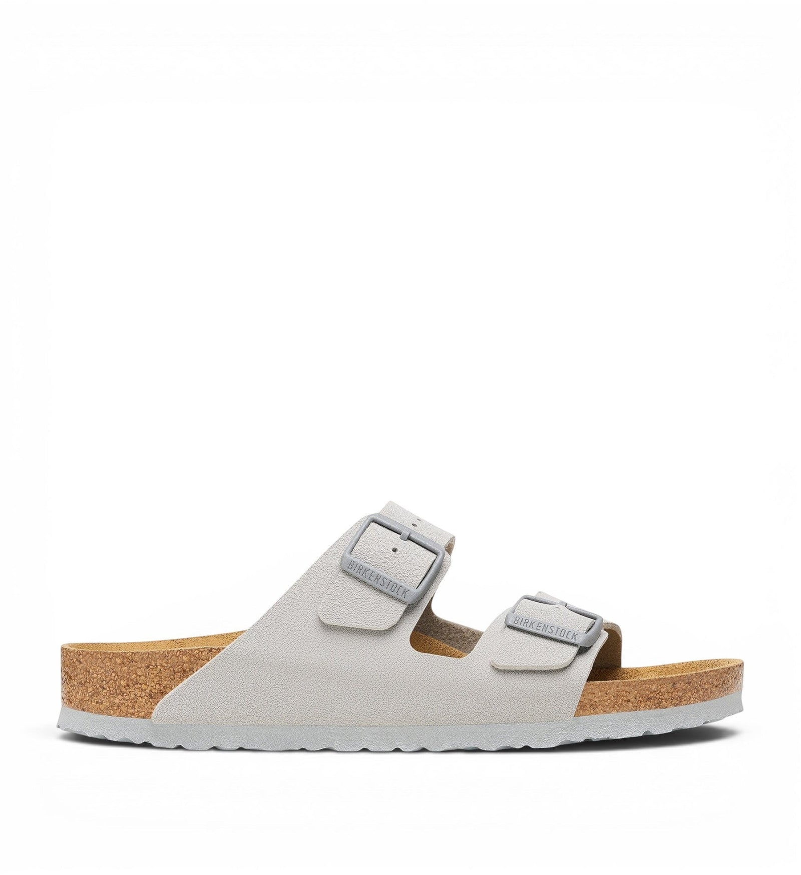 House of Florian Arizona Birko-Flor Stone Coin sandals with two adjustable straps and cork footbed.