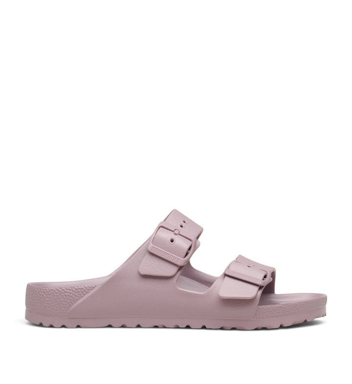 House of Florian Arizona EVA sandals in faded purple with two adjustable buckle straps and contoured footbed