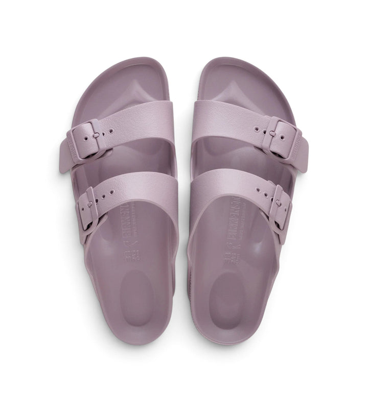 House of Florian Arizona EVA sandals in faded purple with dual adjustable straps and contoured footbed