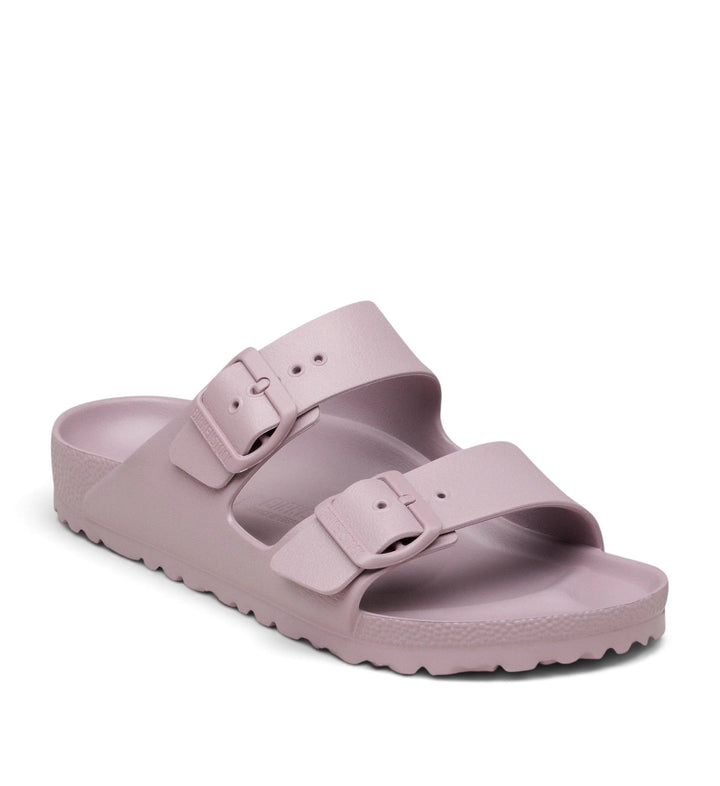 House of Florian Arizona EVA sandals in faded purple with two adjustable buckle straps and contoured footbed