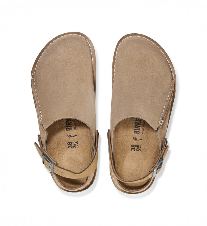 Lutry Suede Leather Grey Taupe