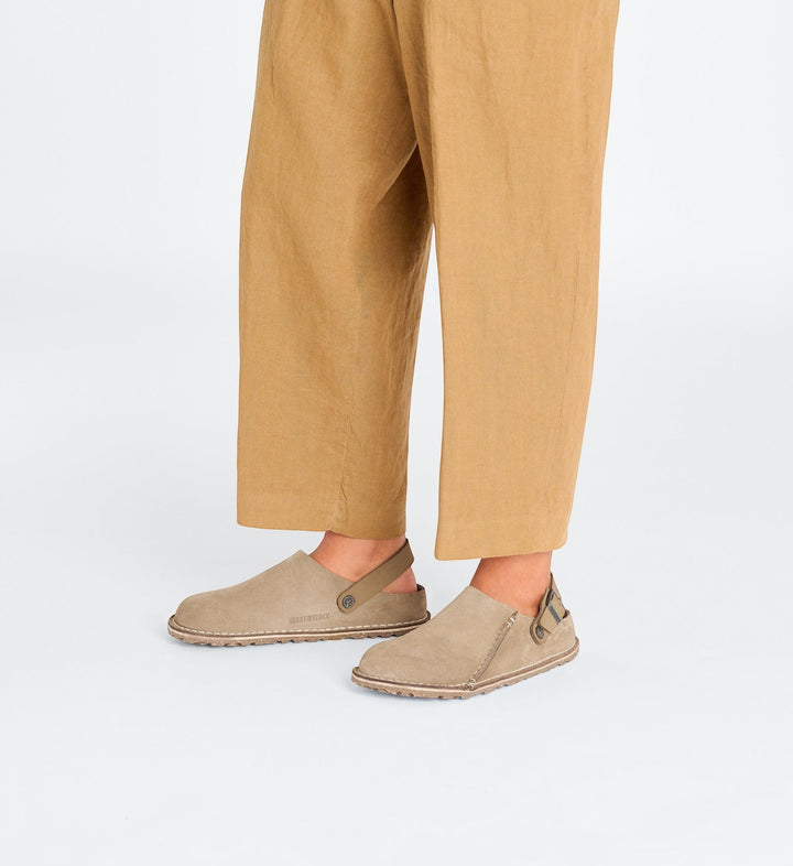 Lutry Suede Leather Grey Taupe