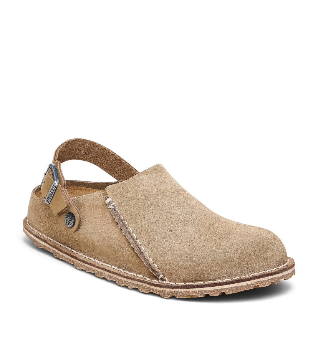 Lutry Suede Leather Grey Taupe