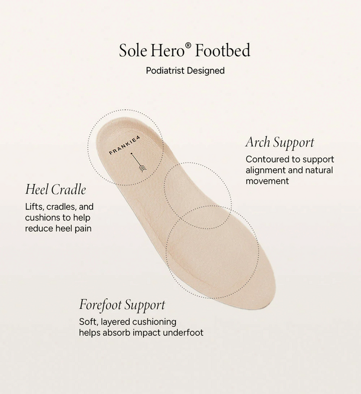 House of Florian Deon Rich Tan Stud shoe featuring a podiatrist-designed Sole Hero footbed with arch support.