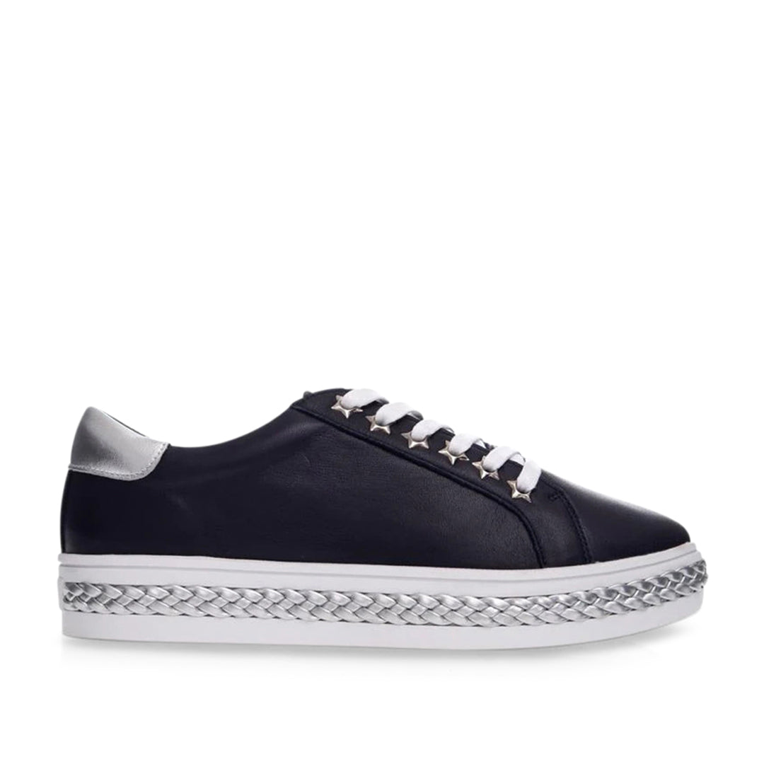 ALFIE-EVIE Plant Sneaker#color_black/silver