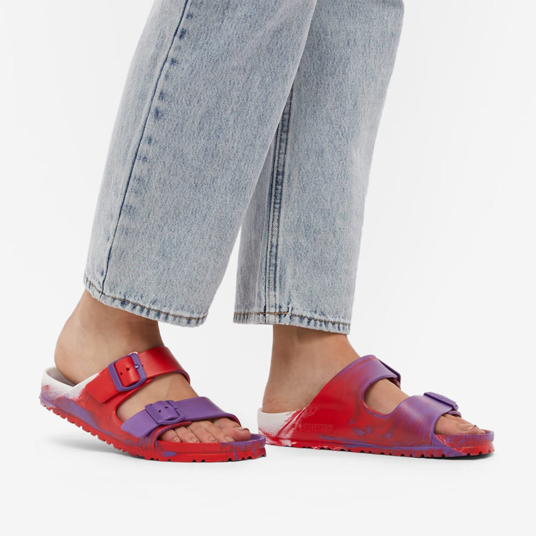 BIRKENSTOCK Arizona EVA Sandal#color_multi-colour-bright-violet