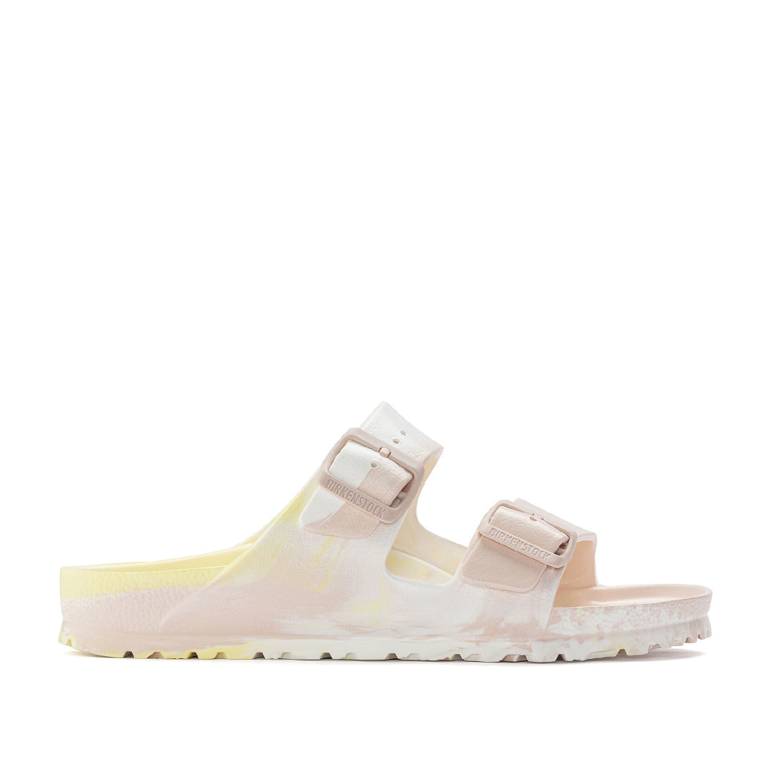 BIRKENSTOCK Arizona EVA Sandal#color_popcorn-light-rose-white