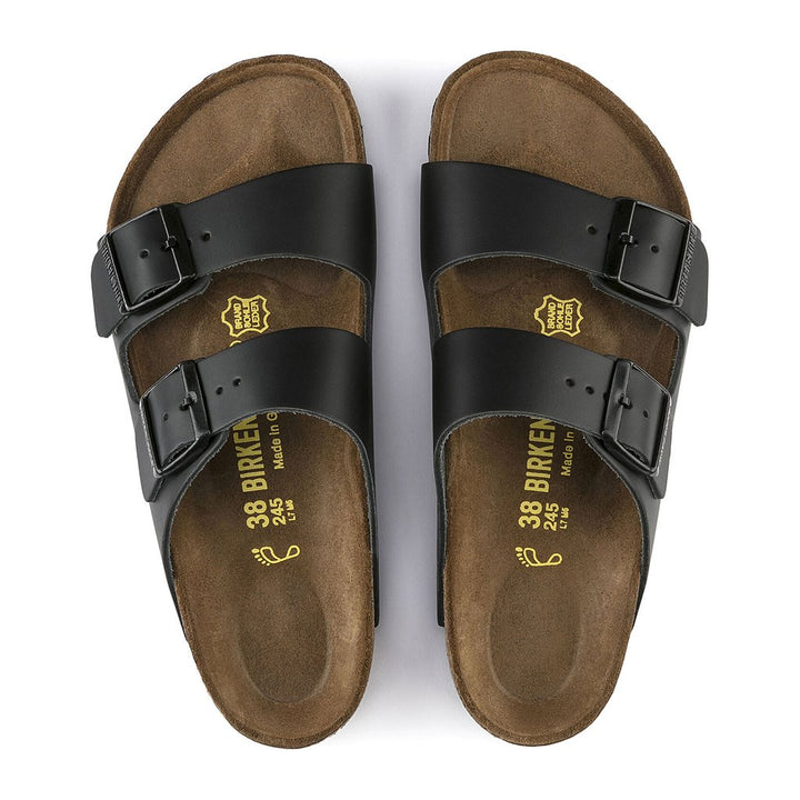 BIRKENSTOCK Arizona Black Smooth Leather