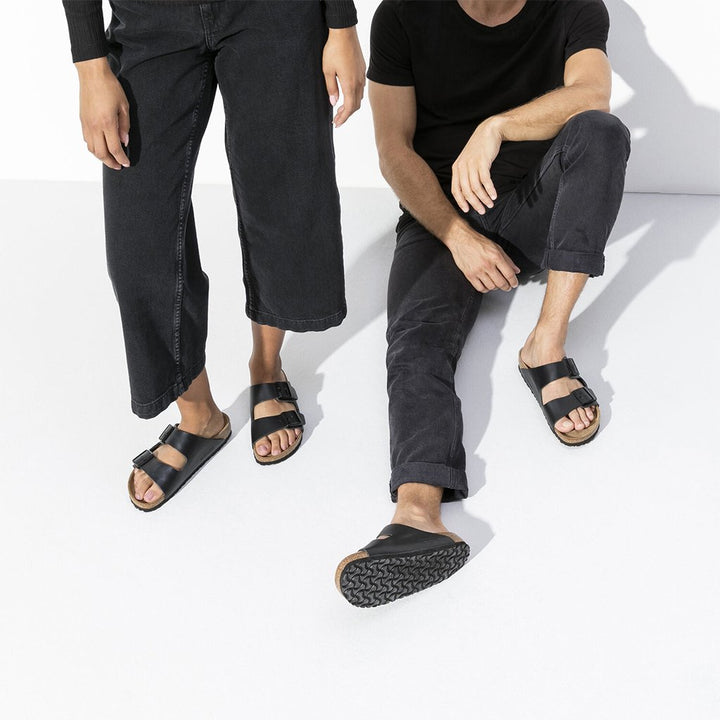 BIRKENSTOCK Arizona Black Smooth Leather