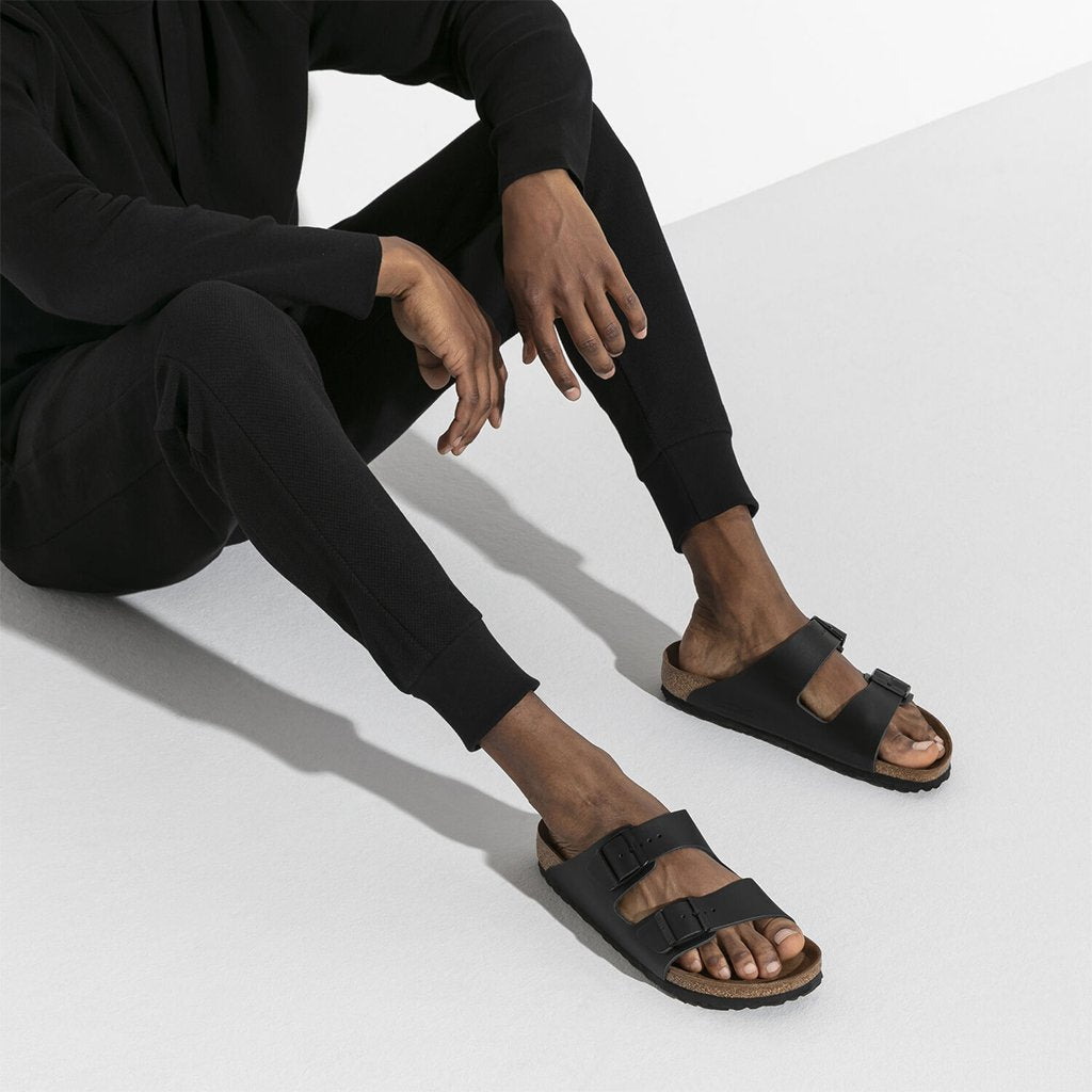 BIRKENSTOCK Arizona Black Smooth Leather