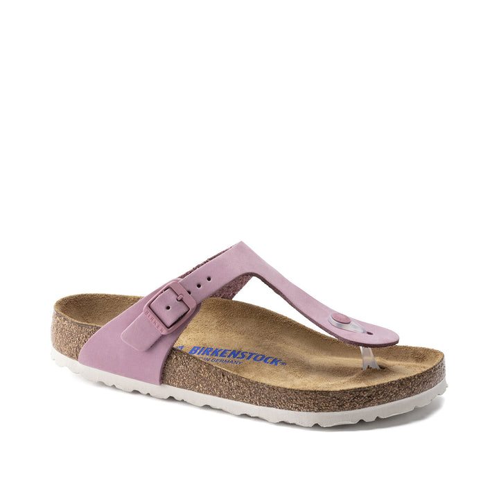 BIRKENSTOCK Gizeh Nubuck Leather Soft Footbed#color_orchid