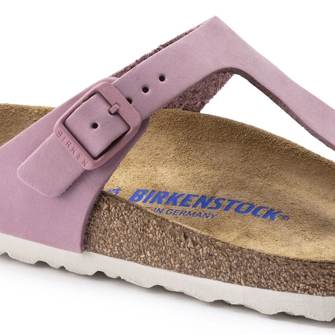 BIRKENSTOCK Gizeh Nubuck Leather Soft Footbed#color_orchid