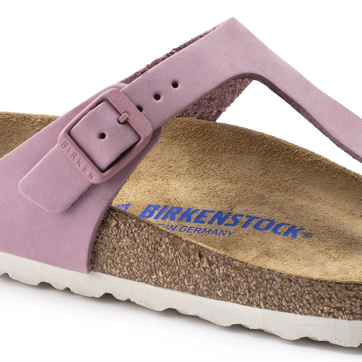 BIRKENSTOCK Gizeh Nubuck Leather Soft Footbed#color_orchid