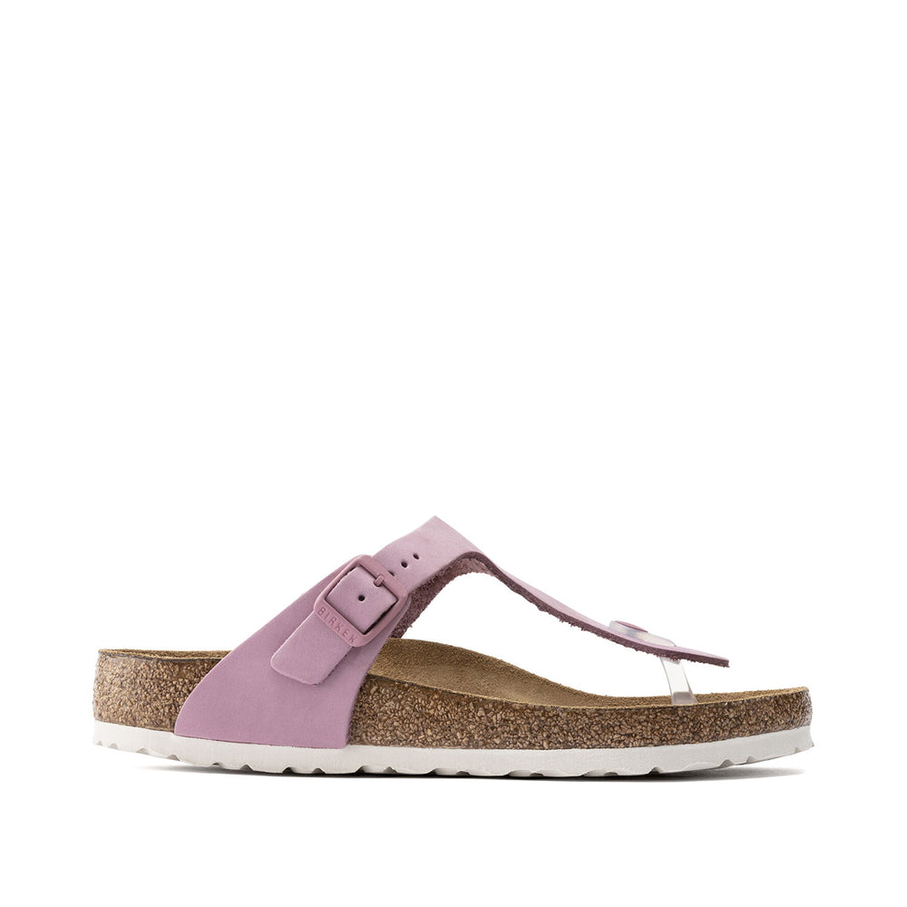BIRKENSTOCK Gizeh Nubuck Leather Soft Footbed#color_orchid