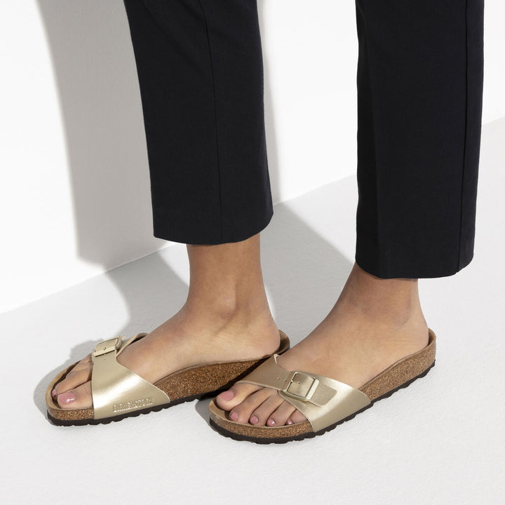 BIRKENSTOCK Madrid Gold Slide#color_gold
