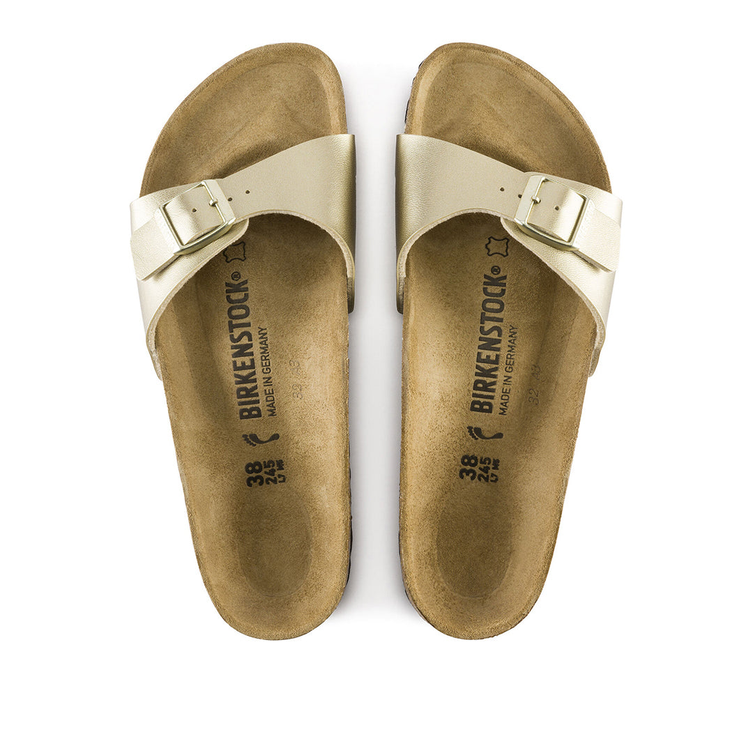 BIRKENSTOCK Madrid Gold Slide#color_gold