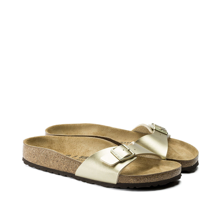 BIRKENSTOCK Madrid Gold Slide#color_gold