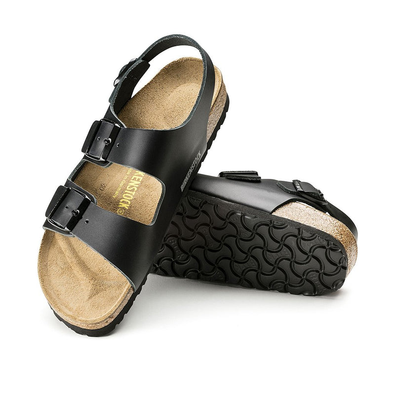 BIRKENSTOCK Milano Black Leather