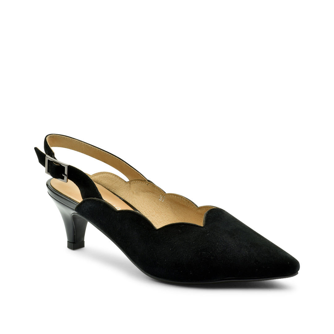 CHRISSIE Coline Dress Heel#color_black-suede