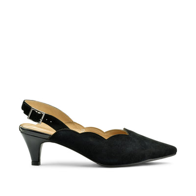 CHRISSIE Coline Dress Heel#color_black-suede