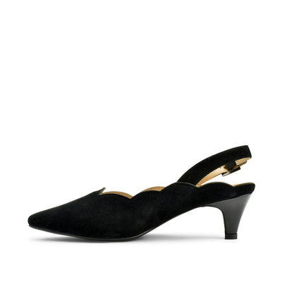 CHRISSIE Coline Dress Heel#color_black-suede