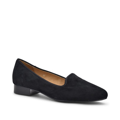 CHRISSIE Dingo Dress Loafer#color_black-suede