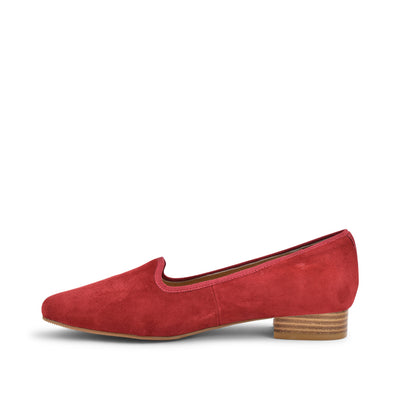 CHRISSIE Dingo Dress Loafer#color_red-suede