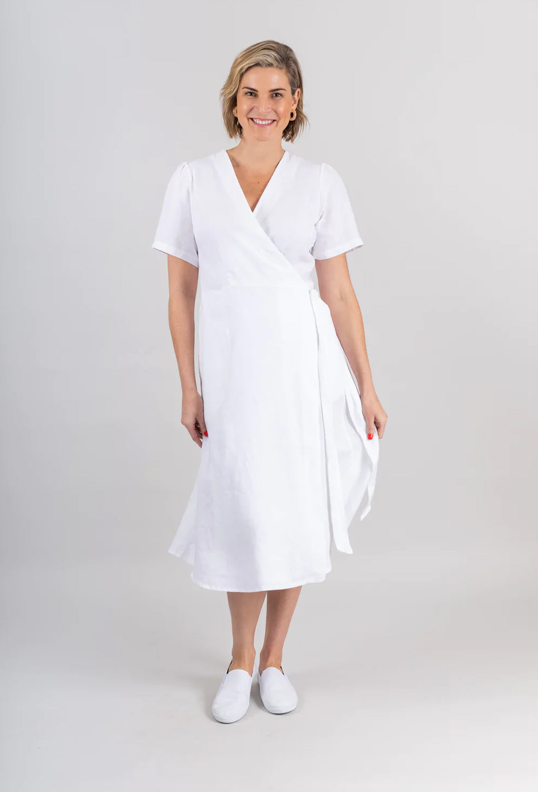COSTA VITA Nelly Dress#color_white