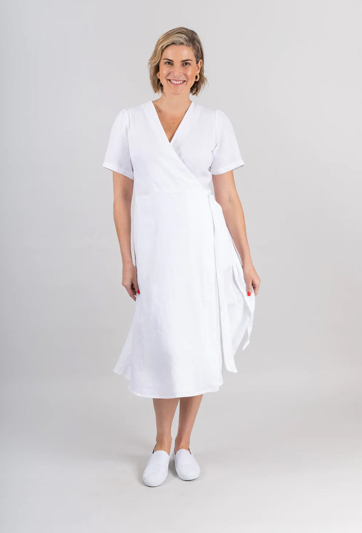 COSTA VITA Nelly Dress#color_white