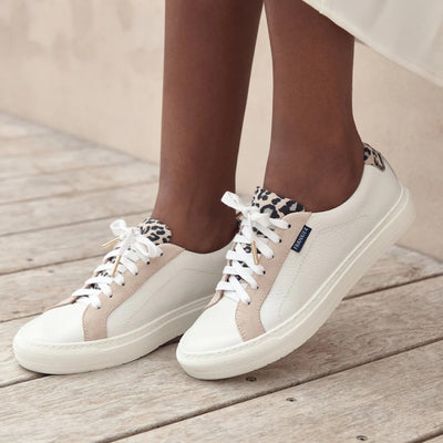 FRANKiE4 Mim III Sneaker#color_white-leopard