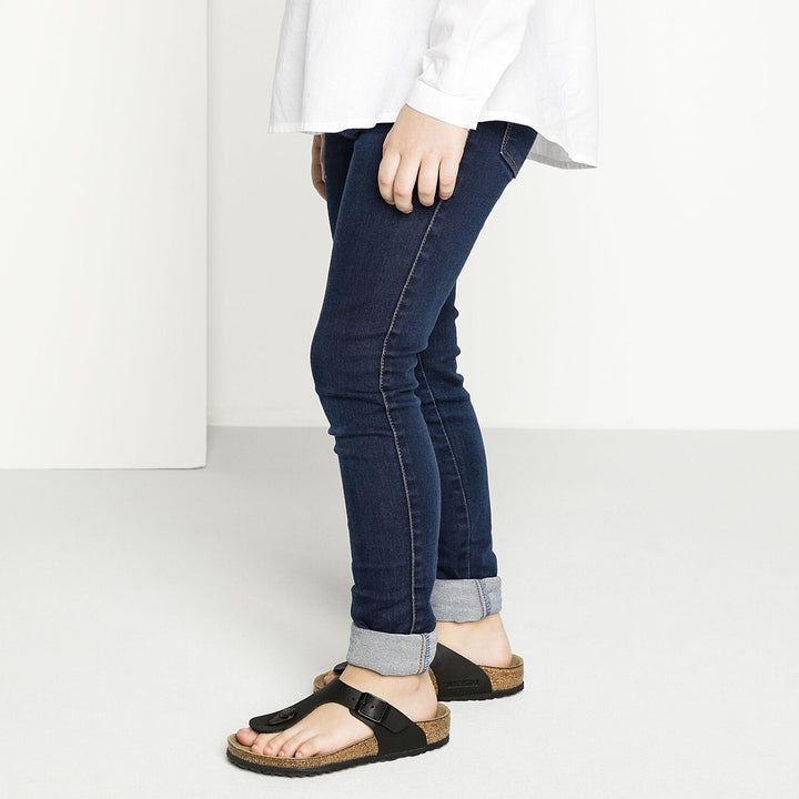 BIRKENSTOCK Gizeh Kids Black Thong Sandal