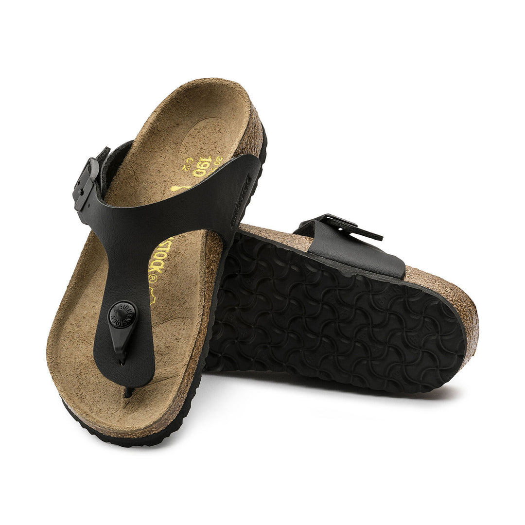 BIRKENSTOCK Gizeh Kids Black Thong Sandal