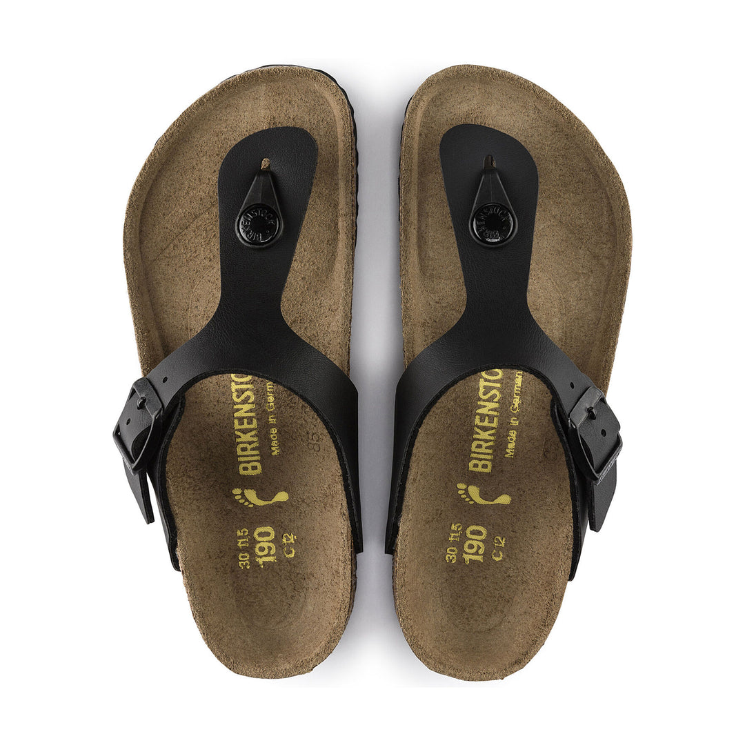 BIRKENSTOCK Gizeh Kids Black Thong Sandal